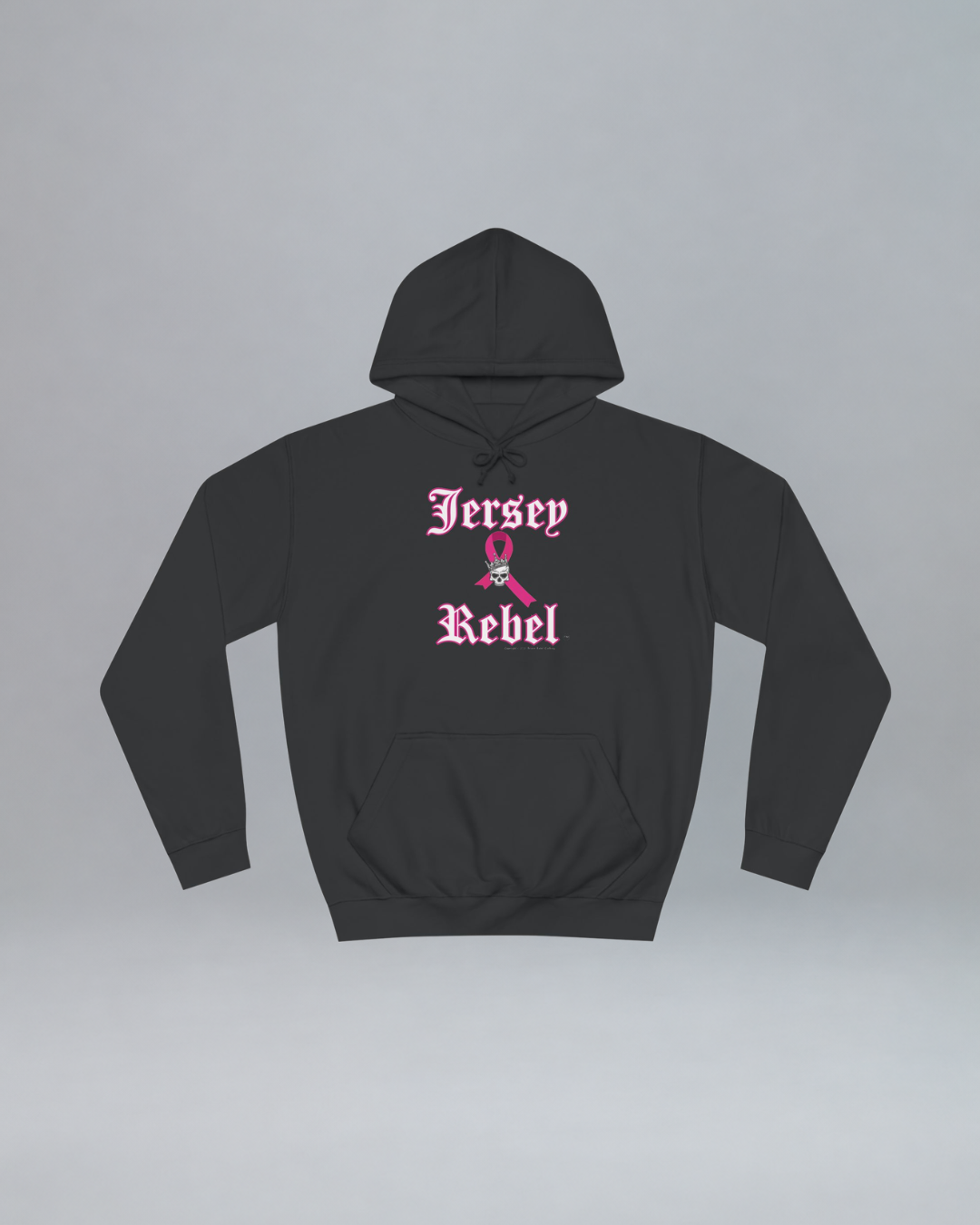 Jersey Rebel Breast Cancer Awareness Hoodie