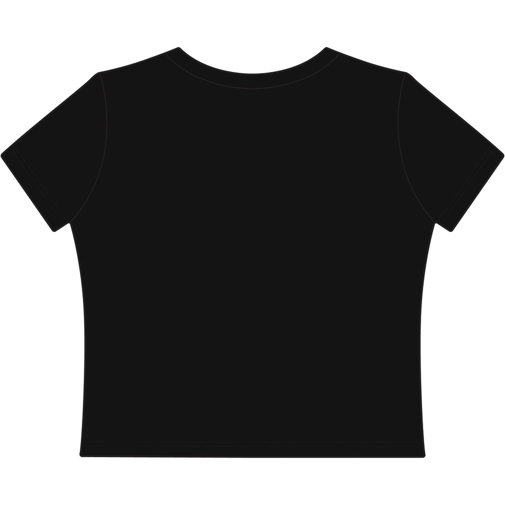 Jersey Rebel- Skull Design Women's Baby Tee