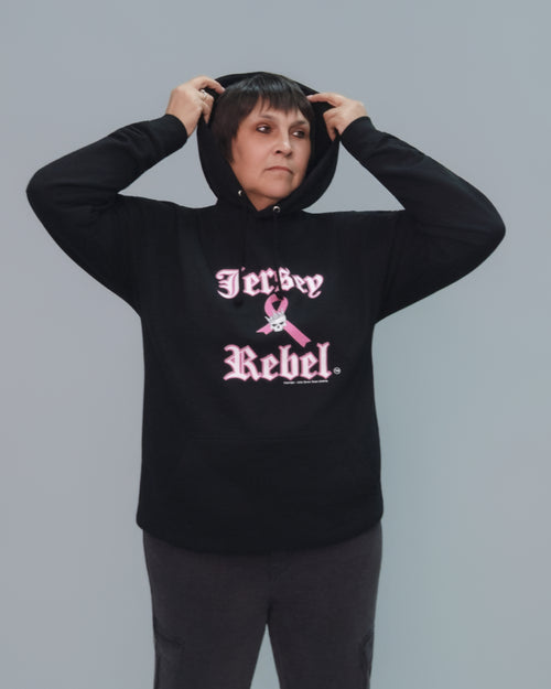 Jersey Rebel Breast Cancer Awareness Hoodie