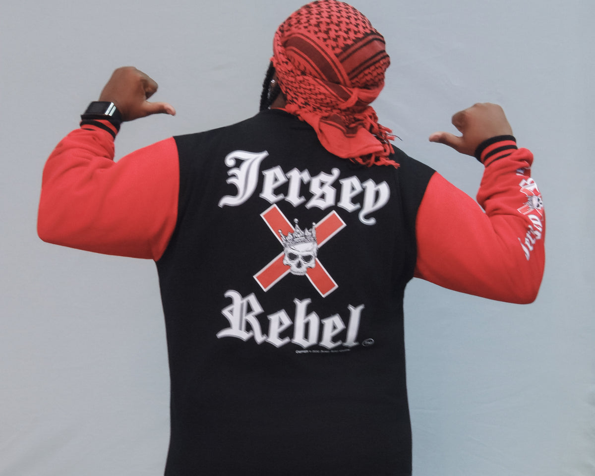 Jersey Rebel Unisex Heavyweight Letterman Jacket