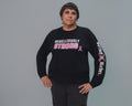 Breast Cancer Awareness  Month Rebelliously Strong Long Sleeve