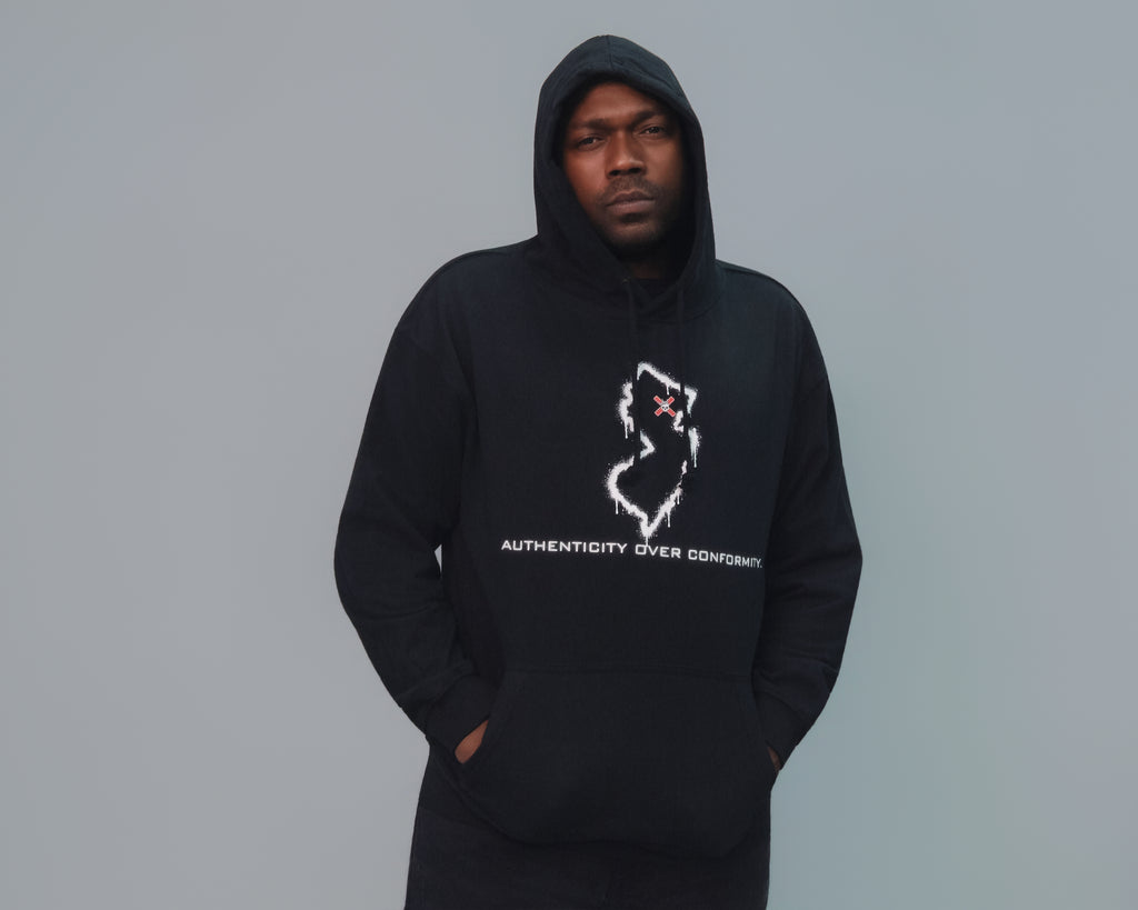 Jersey Rebel “Garden State Rebel” Hoodie Pullover