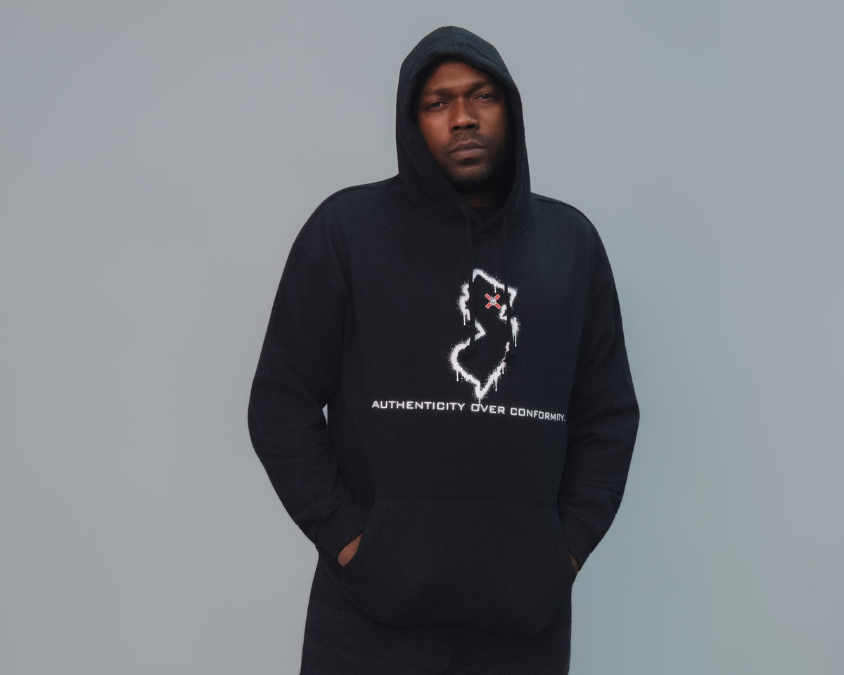 Jersey Rebel “Garden State Rebel” Hoodie Pullover