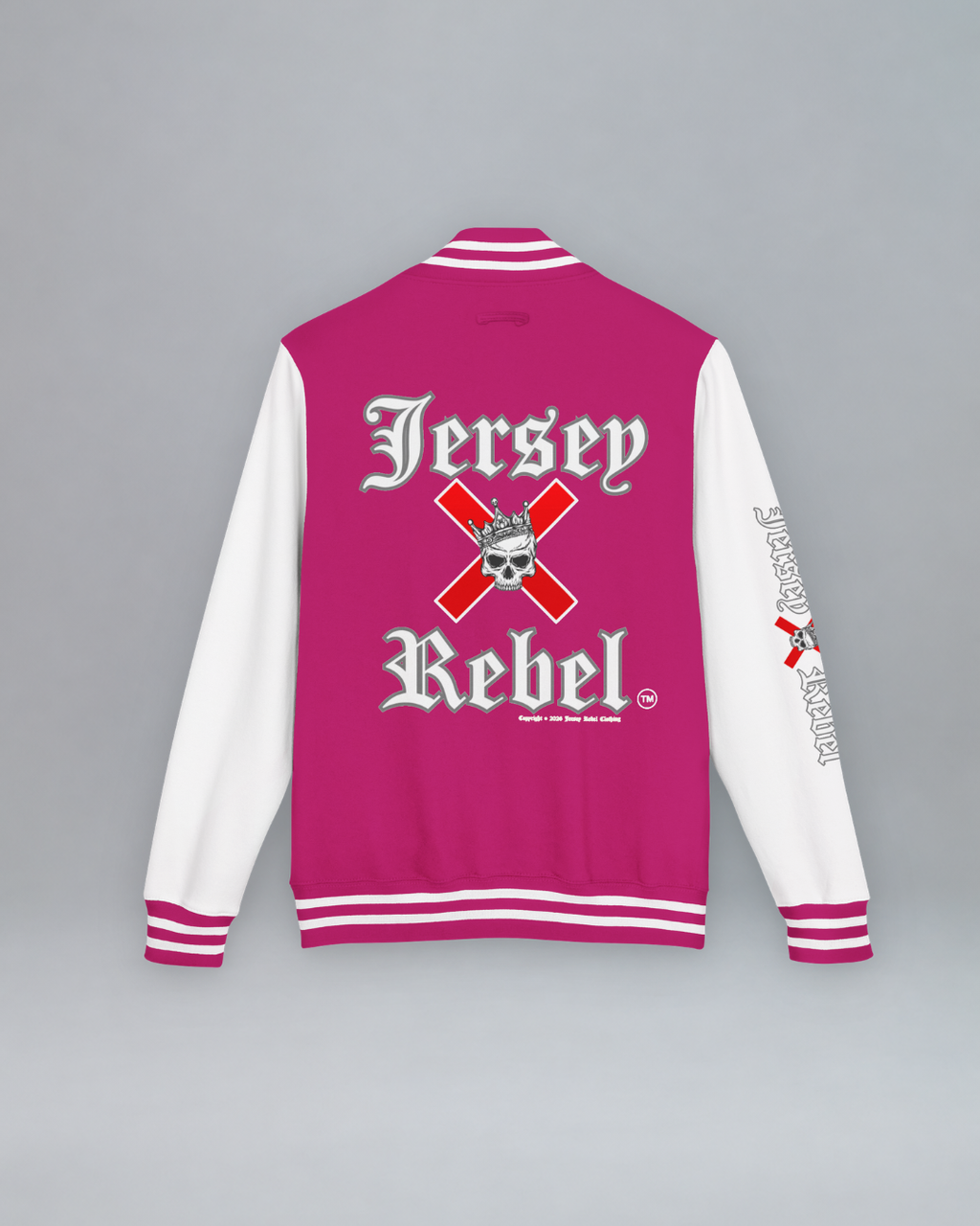 Jersey Rebel Unisex Heavyweight Letterman Jacket
