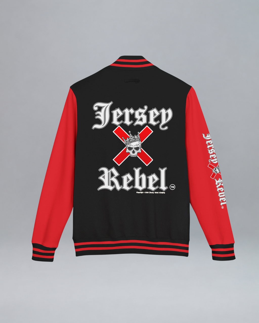 Jersey Rebel Unisex Heavyweight Letterman Jacket