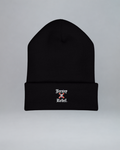 Jersey Rebel Logo Embroidered Cuffed Beanie
