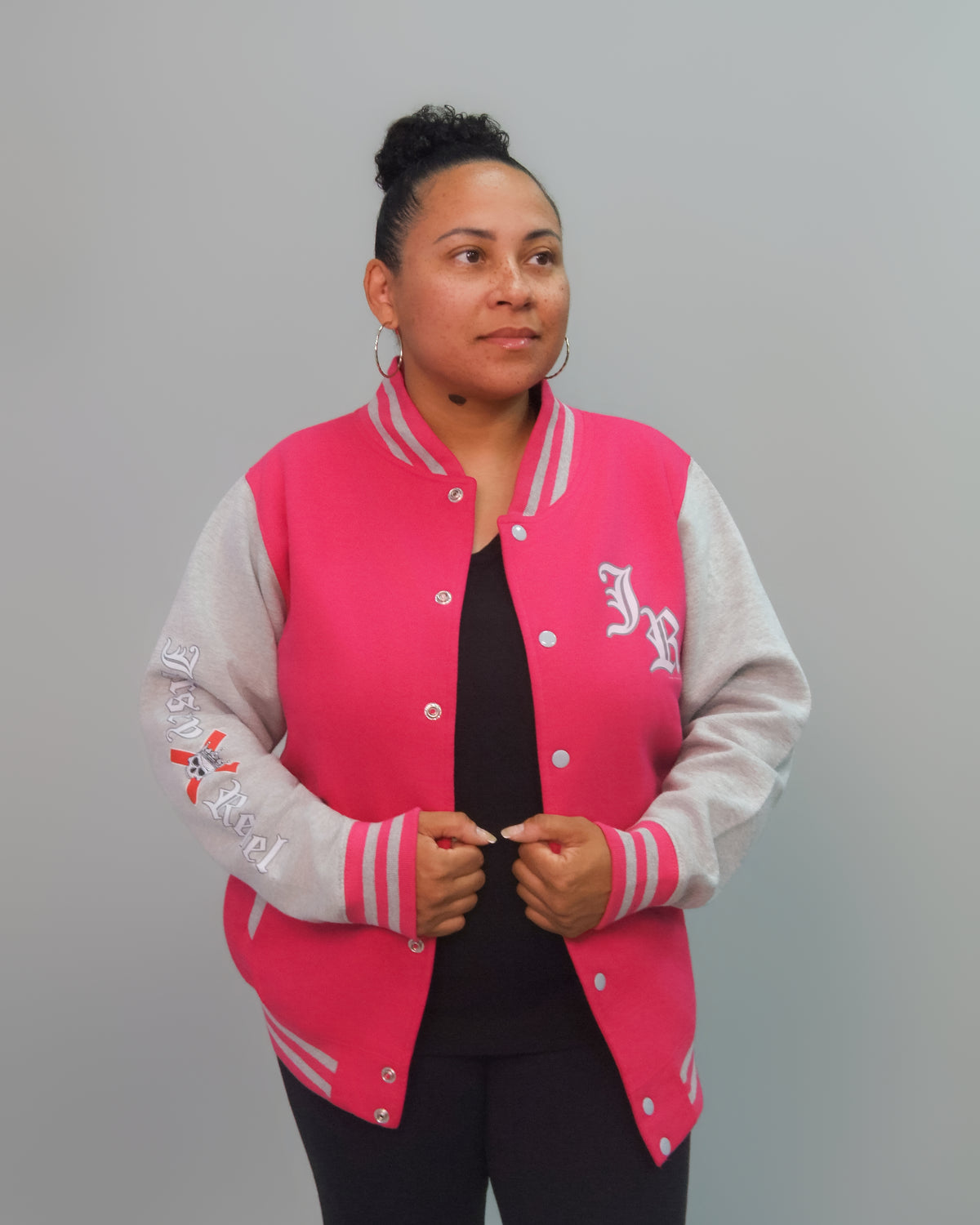 Jersey Rebel Unisex Heavyweight Letterman Jacket