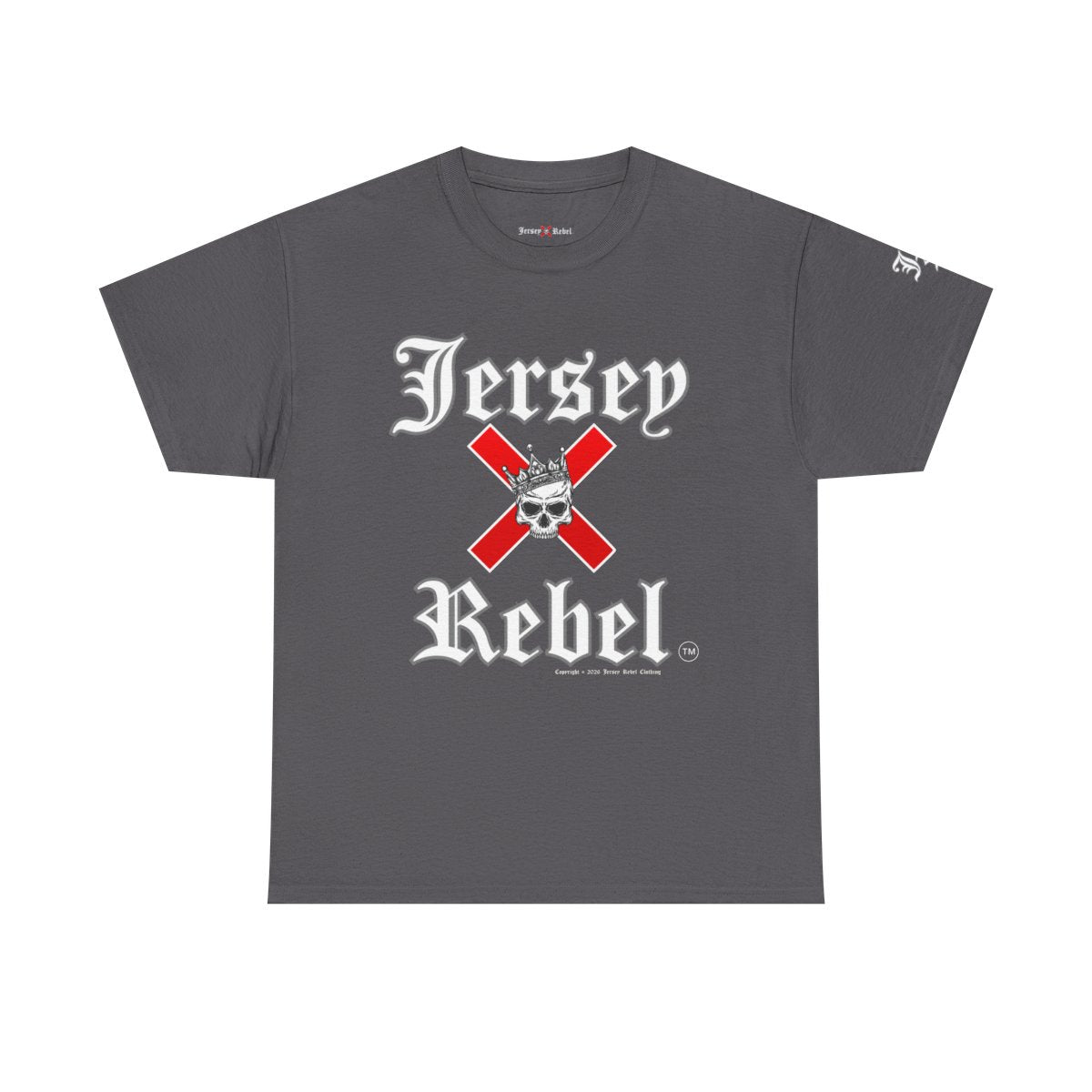 Jersey Rebel – Skull Design Tee