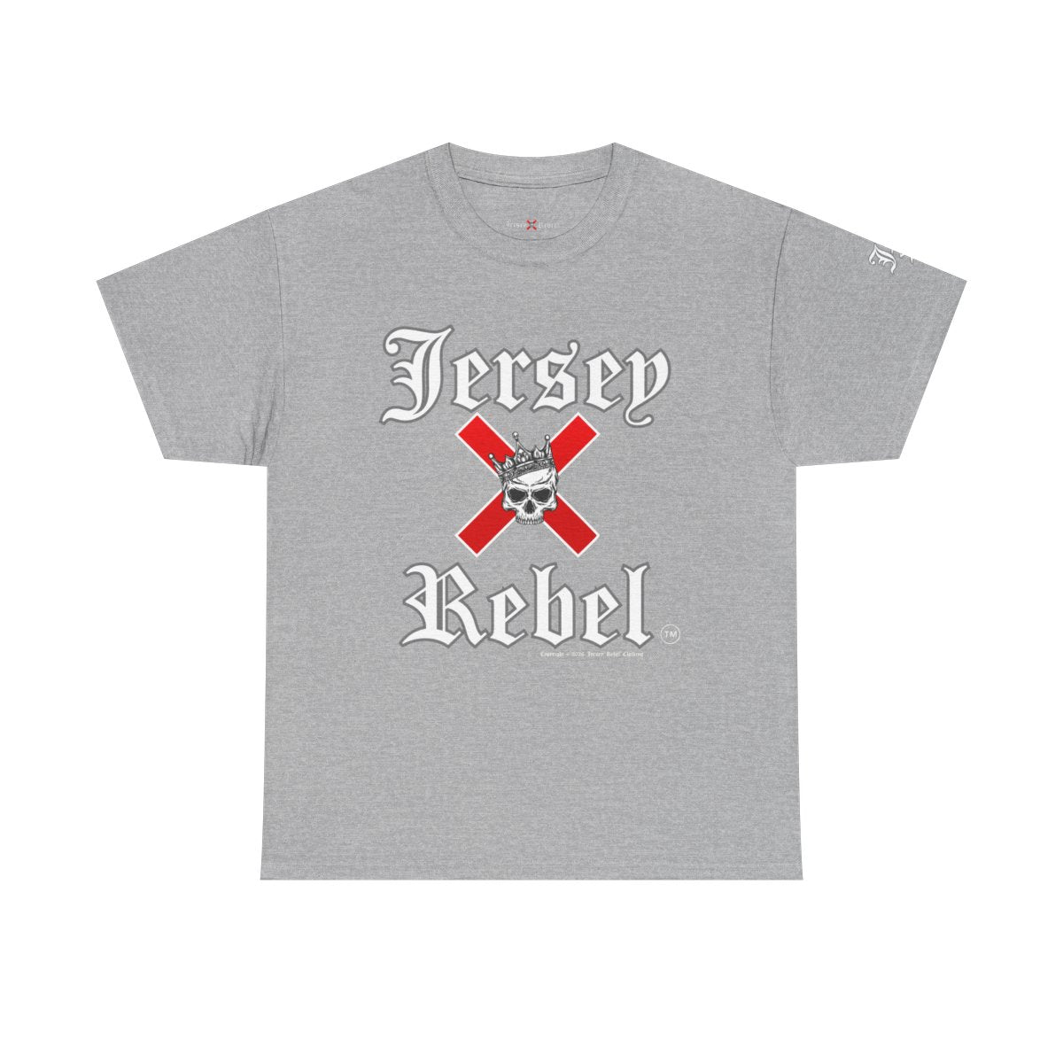 Jersey Rebel – Skull Design Tee